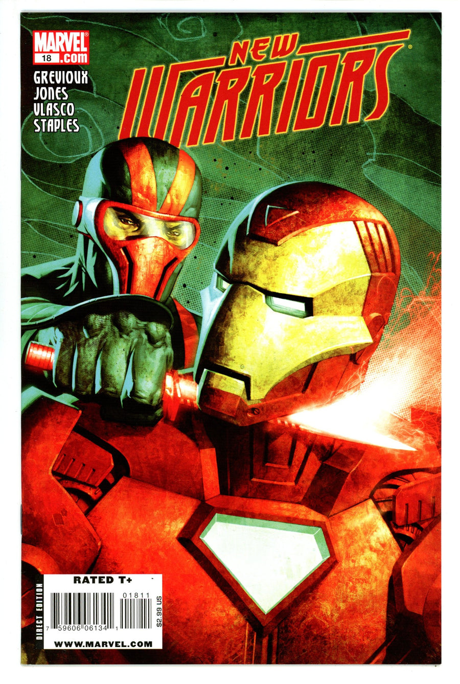 New Warriors Vol 4 18 High Grade (2009) 