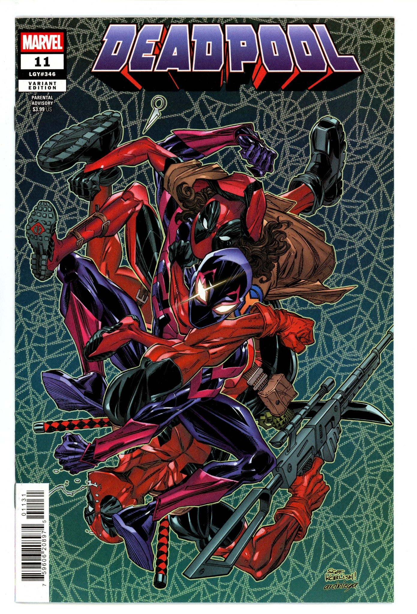 Deadpool Vol 9 11 Koblish Variant (2025)