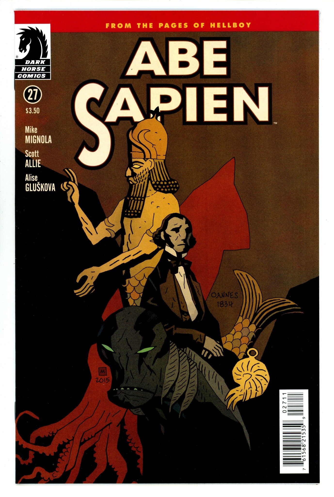 Abe Sapien 27 (37) High Grade (2015) 