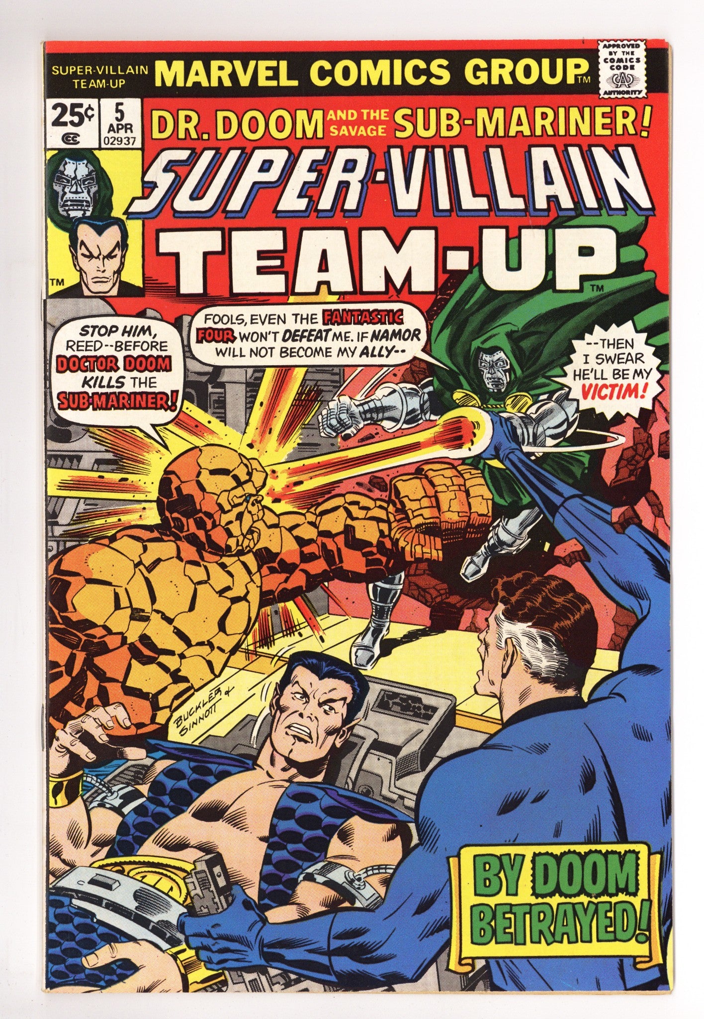 Super-Villain Team-Up 5 FN/VF (7.0) (1976) 