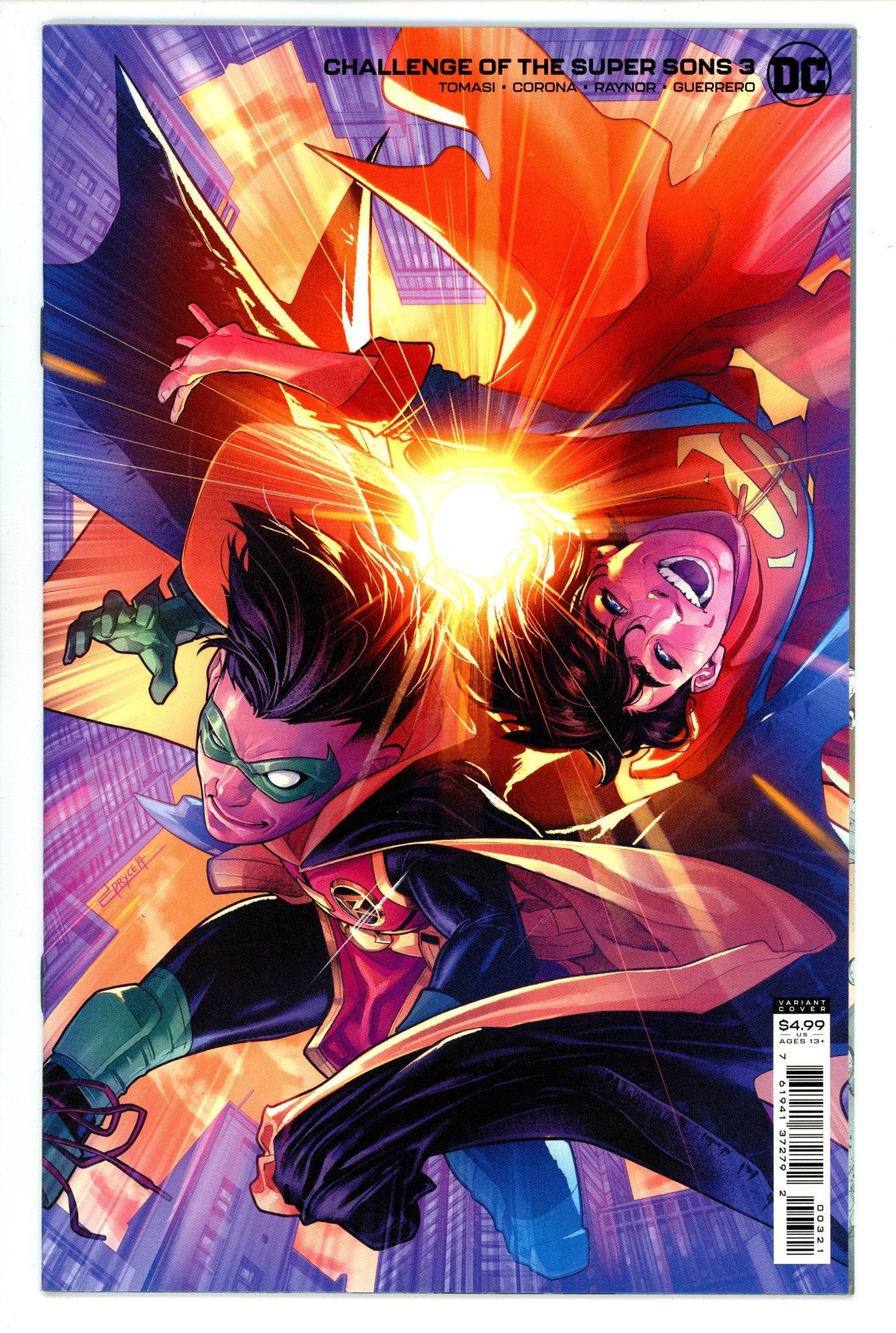 Challenge of the Super Sons 3 High Grade (2021) Campbell Variant 