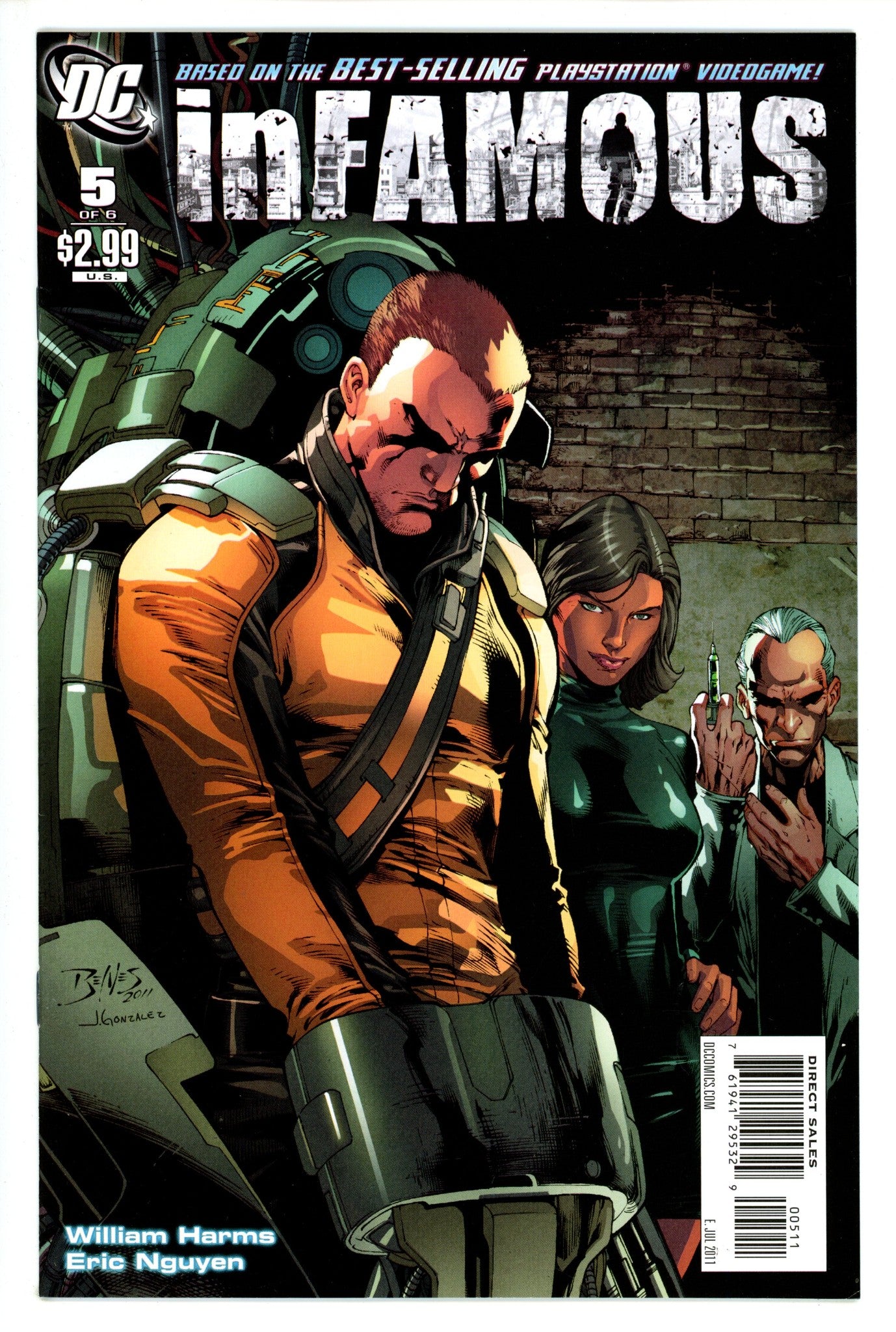 InFAMOUS 5 VF/NM (9.0) (2011)