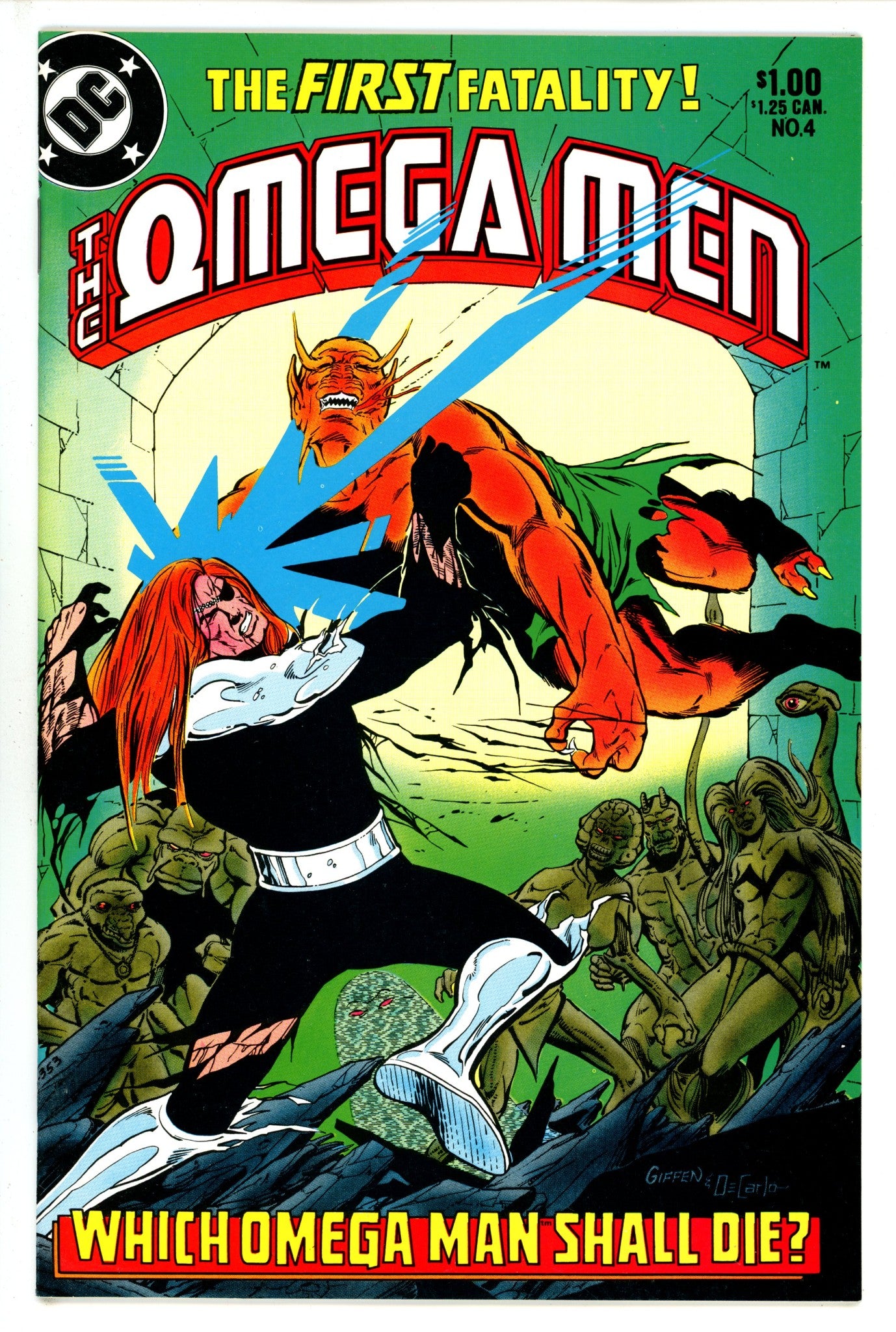 The Omega Men Vol 1 4 (1983)