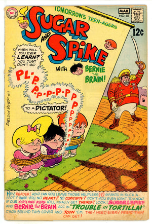 Sugar & Spike 81 Cover Detached, Dolls Cut (1969)