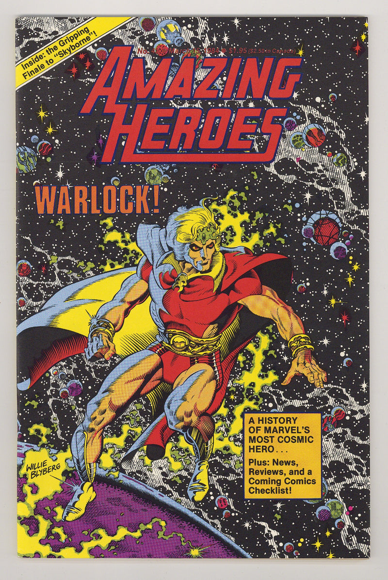Amazing Heroes 43 VF (8.0) (1984) 