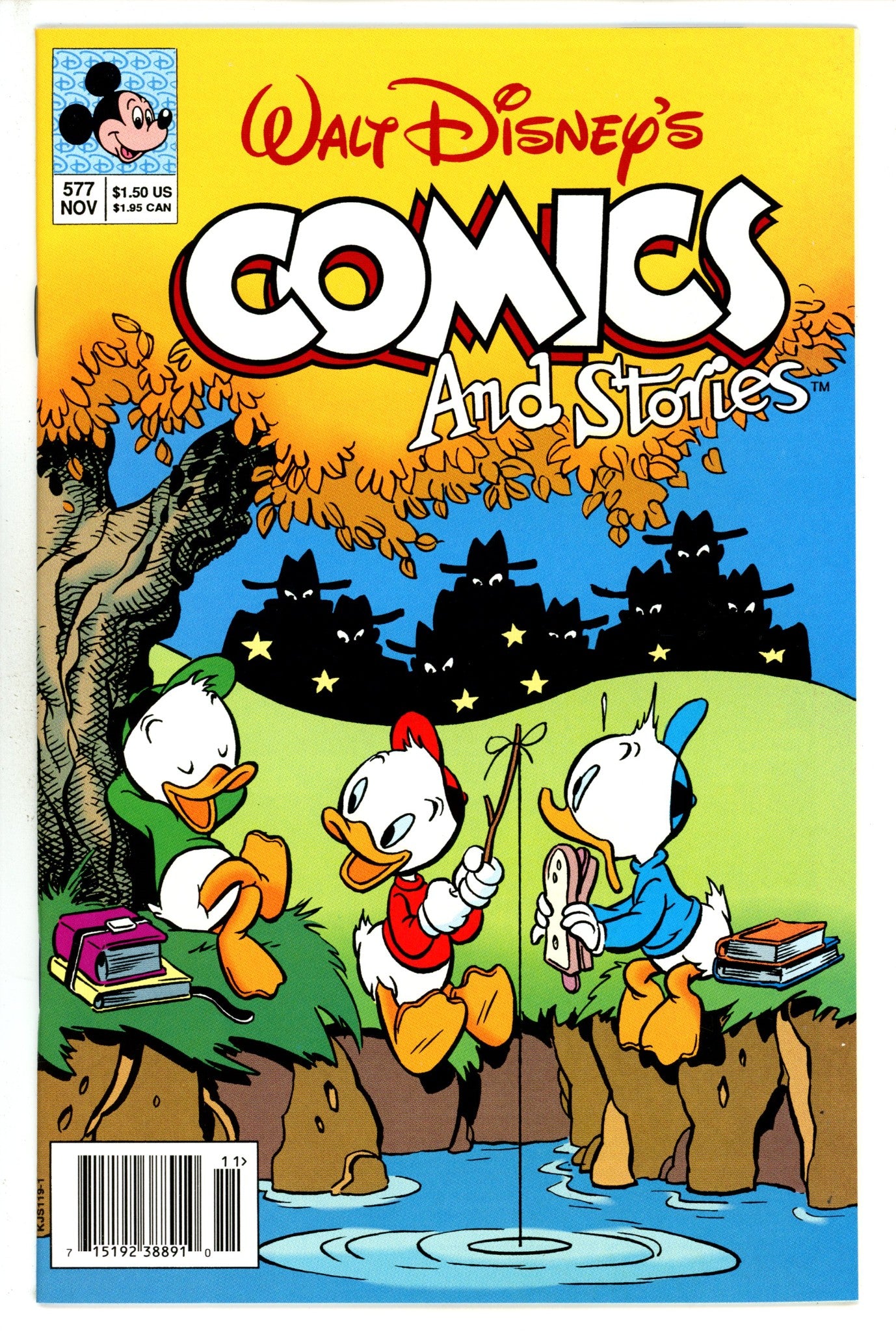 Walt Disney's Comics and Stories 577 Newsstand NM (1992)