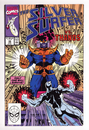 Silver Surfer Vol 3 38 Mid Grade (1990)