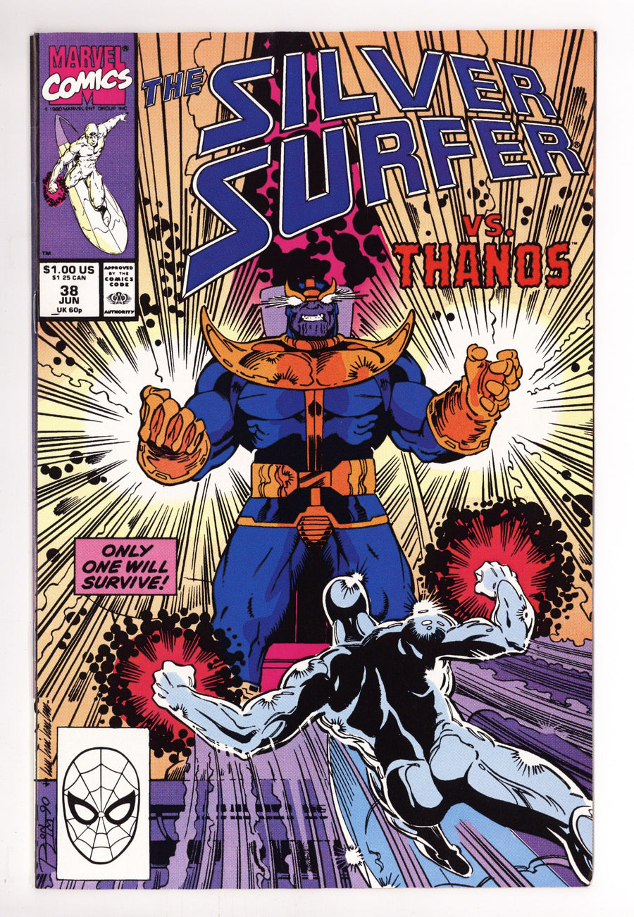 Silver Surfer Vol 3 38 Mid Grade (1990) 