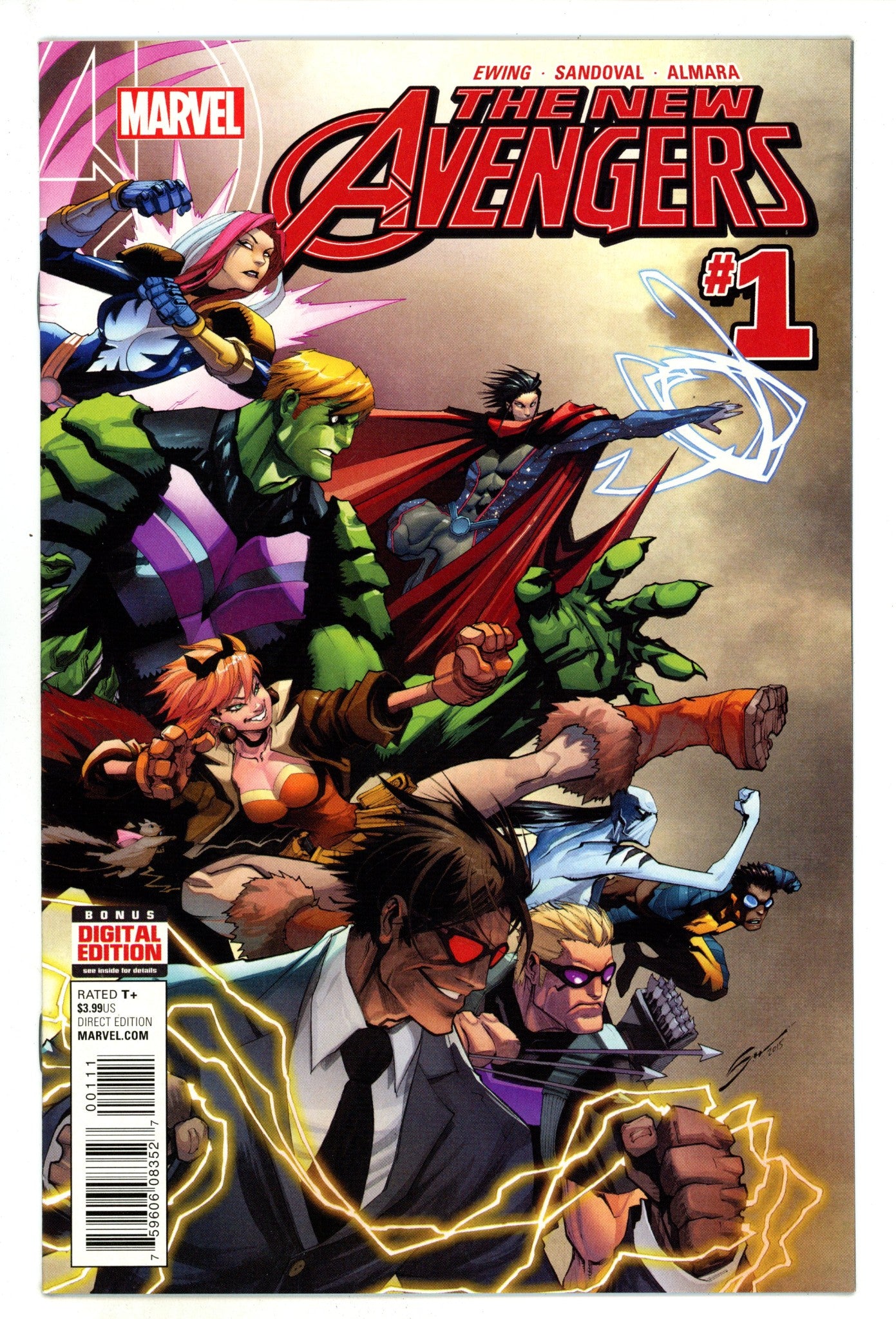 New Avengers Vol 4 1 High Grade (2015) 