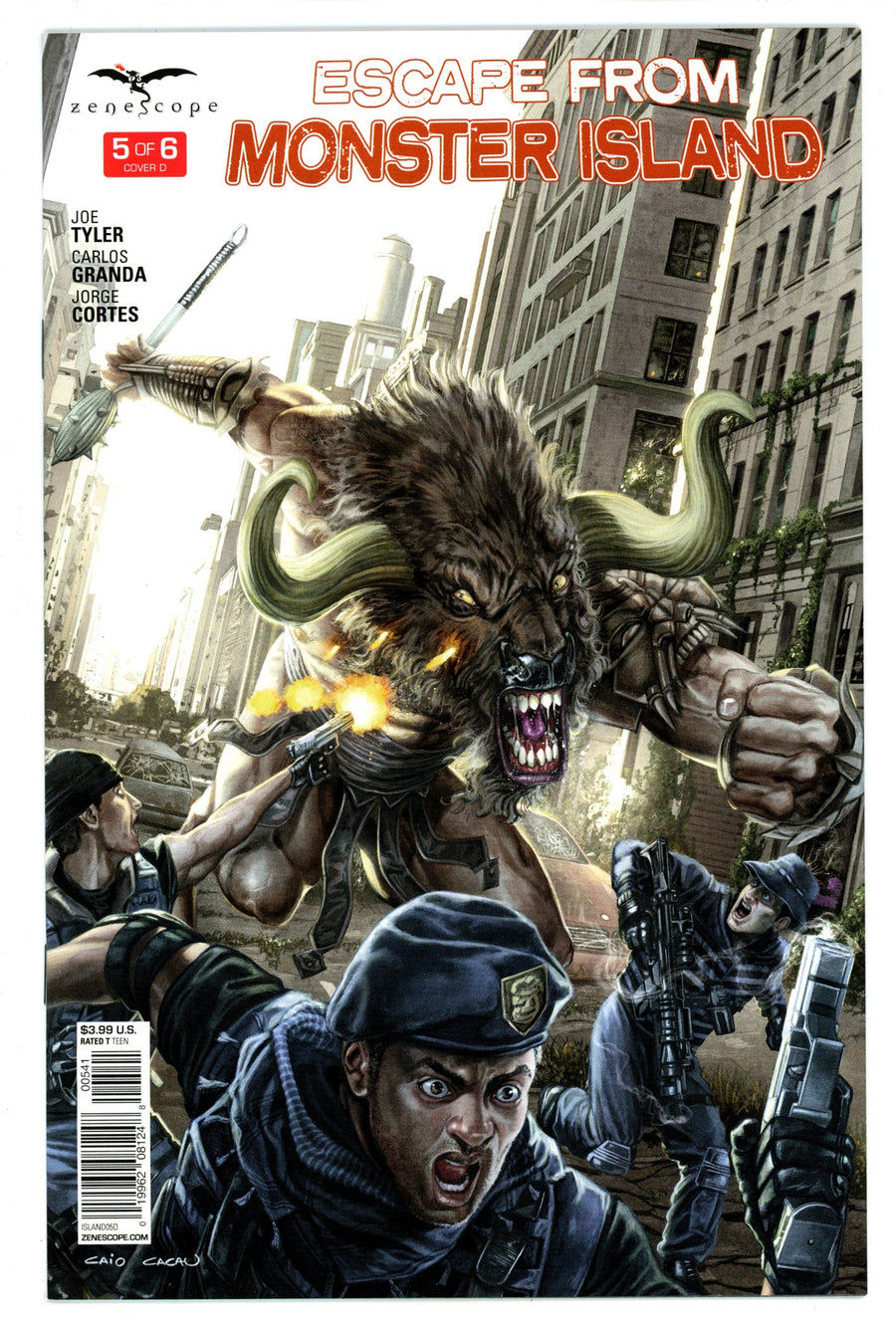 Escape from Monster Island 5 High Grade (2016) Cacau Variant 