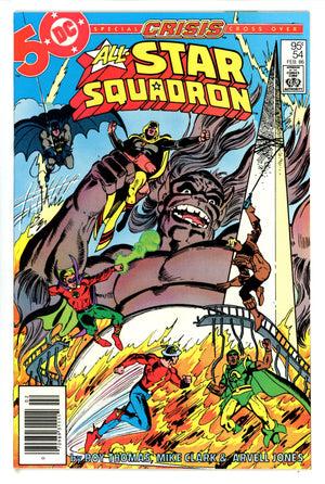 All-Star Squadron 54 Canadian Price Variant VF (8.0) (1986)