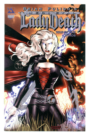 Brian Pulido's Medieval Lady Death: War of the Winds 1 High Grade (2006) Amorim Foil Variant