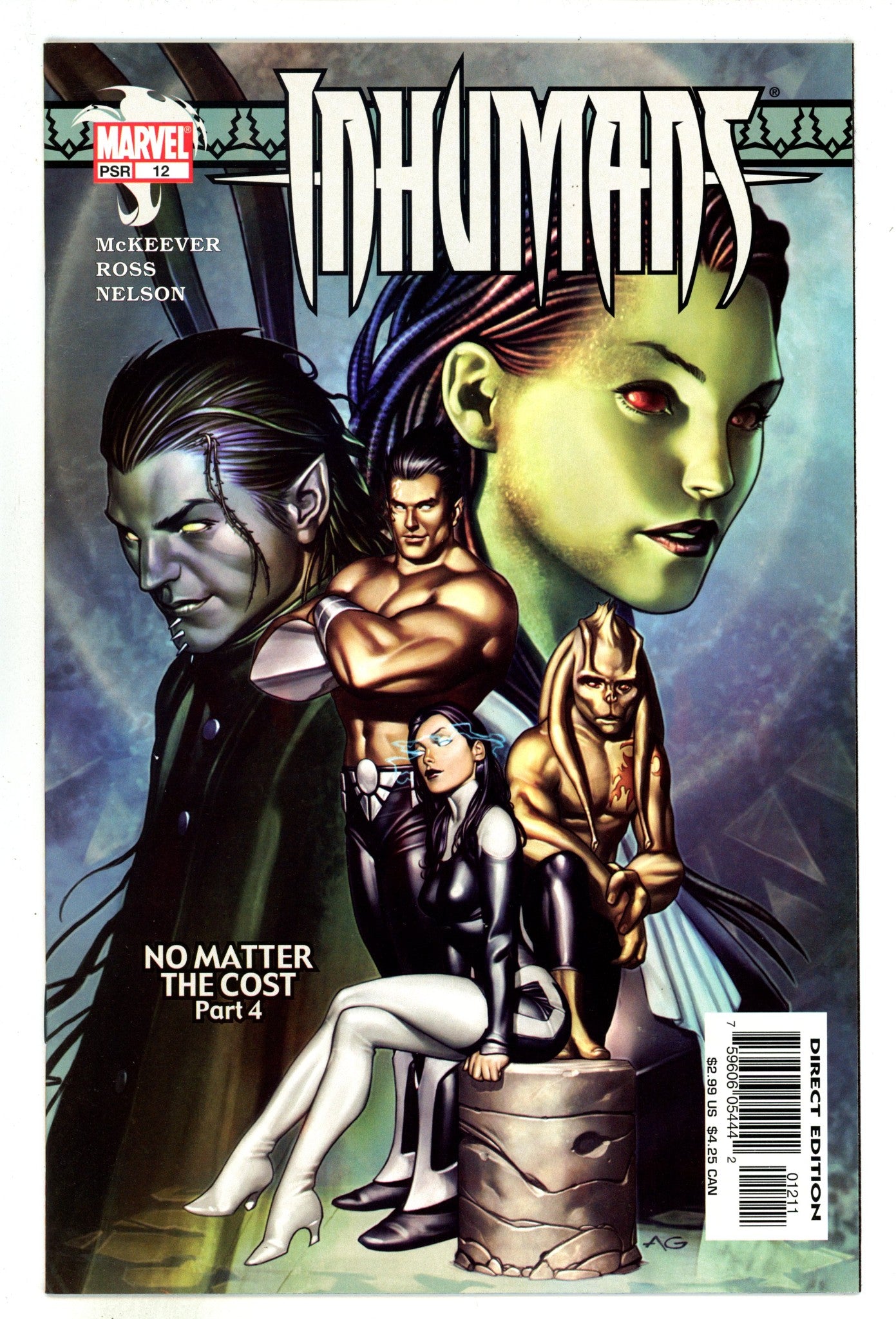 Inhumans Vol 4 12 High Grade (2004) 