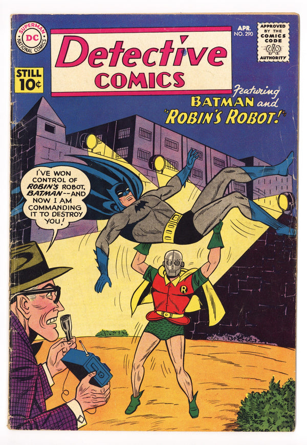 Detective Comics Vol 1 290 VG- (3.5) (1961)