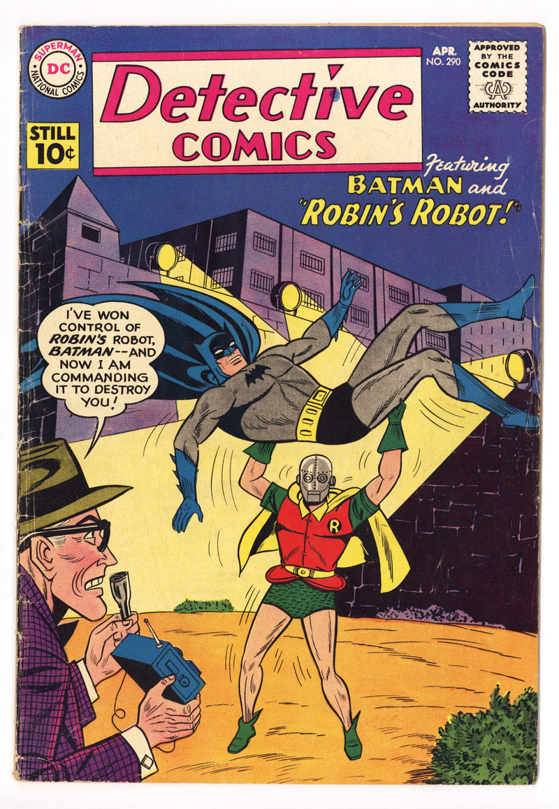 Detective Comics Vol 1 290 VG- (3.5) (1961) 