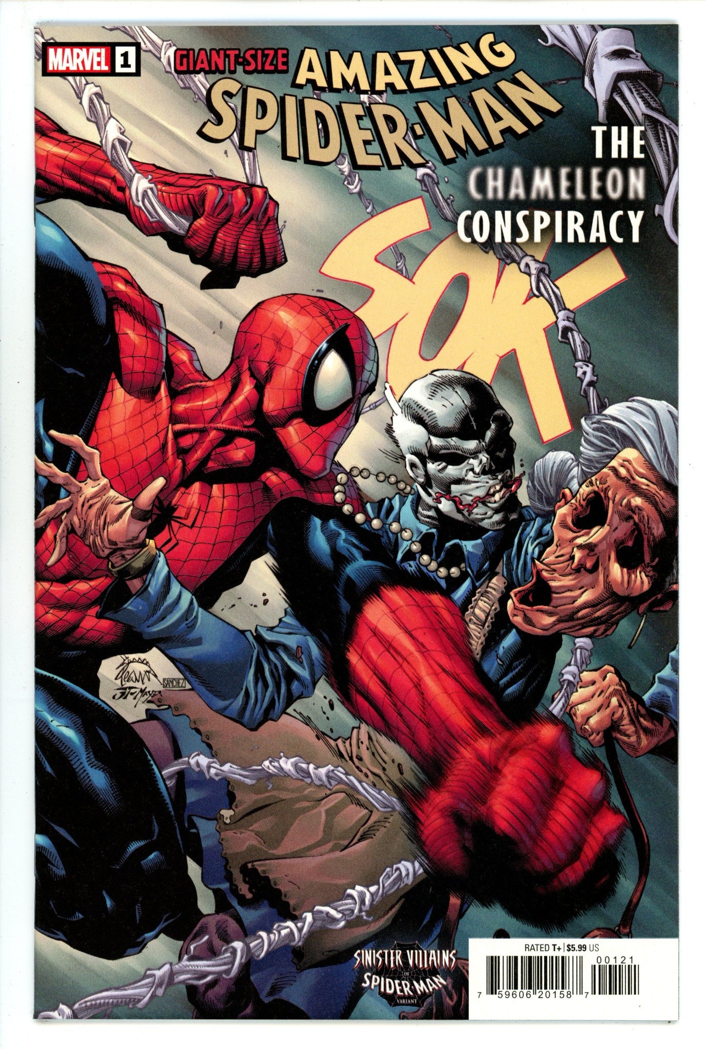 Giant-Size Amazing Spider-Man: Chameleon Conspiracy 1 High Grade (2021) Stegman Variant 