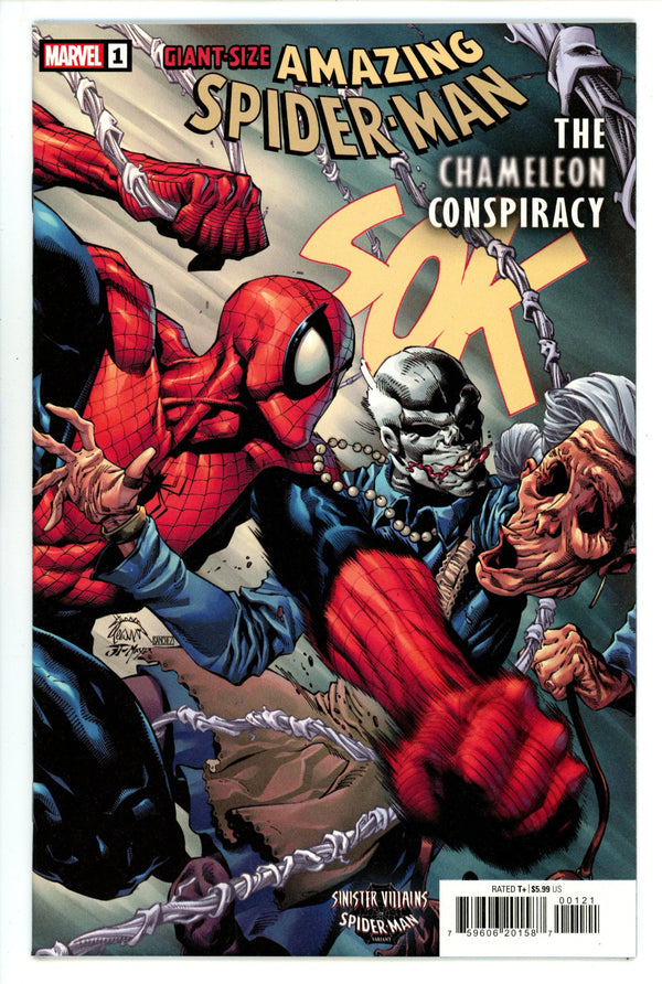 Giant-Size Amazing Spider-Man: Chameleon Conspiracy 1 High Grade (2021) Stegman Variant