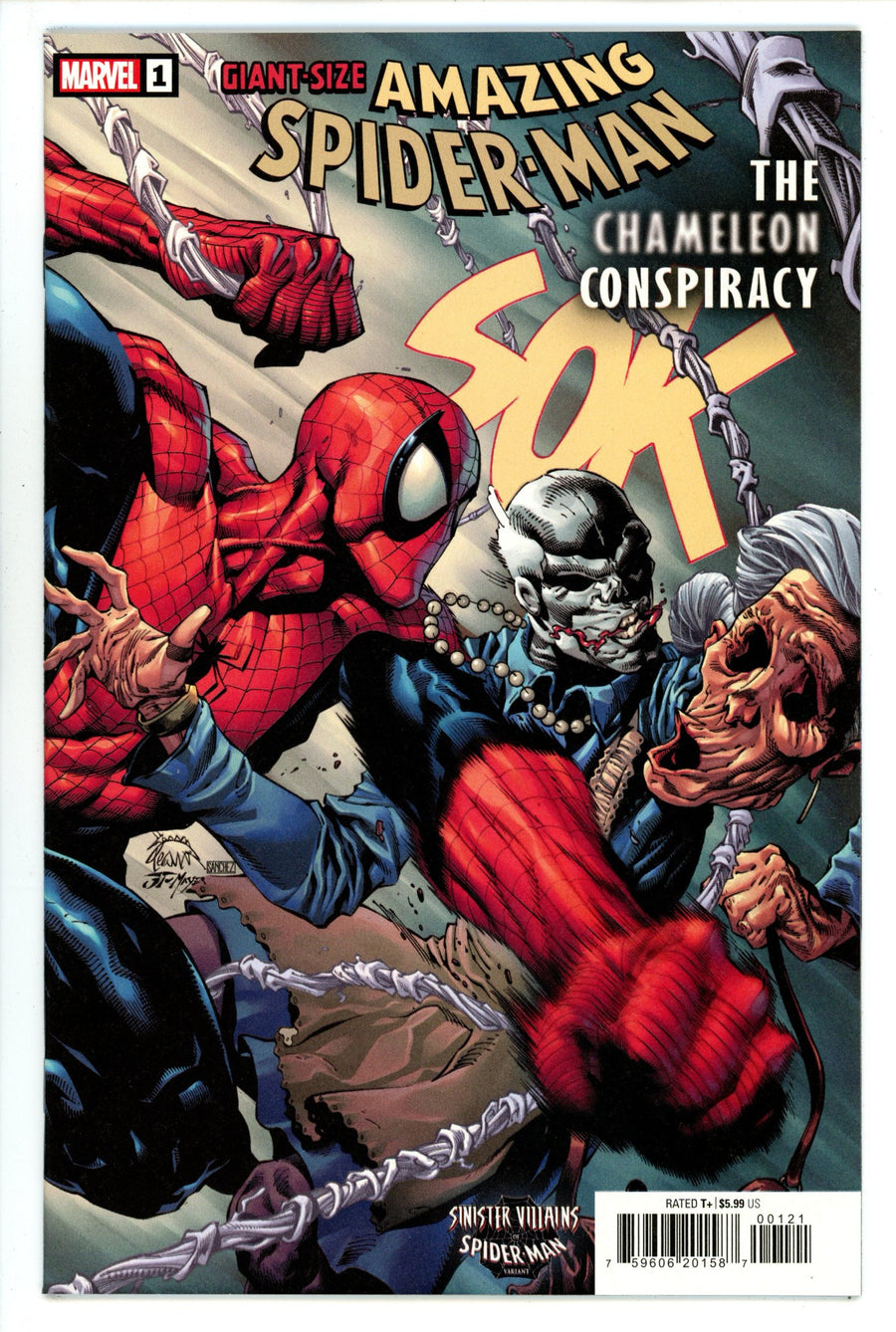Giant-Size Amazing Spider-Man: Chameleon Conspiracy 1 High Grade (2021) Stegman Variant 