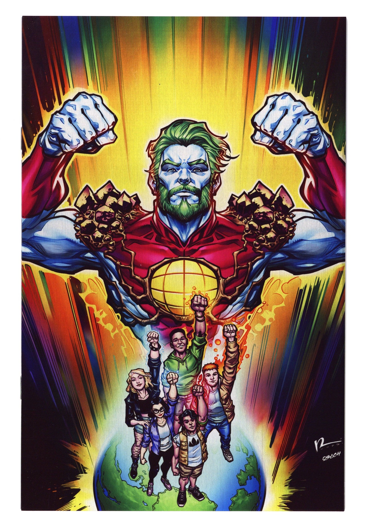 Captain Planet 2 Hardin Metal Virgin Variant NM (2025)