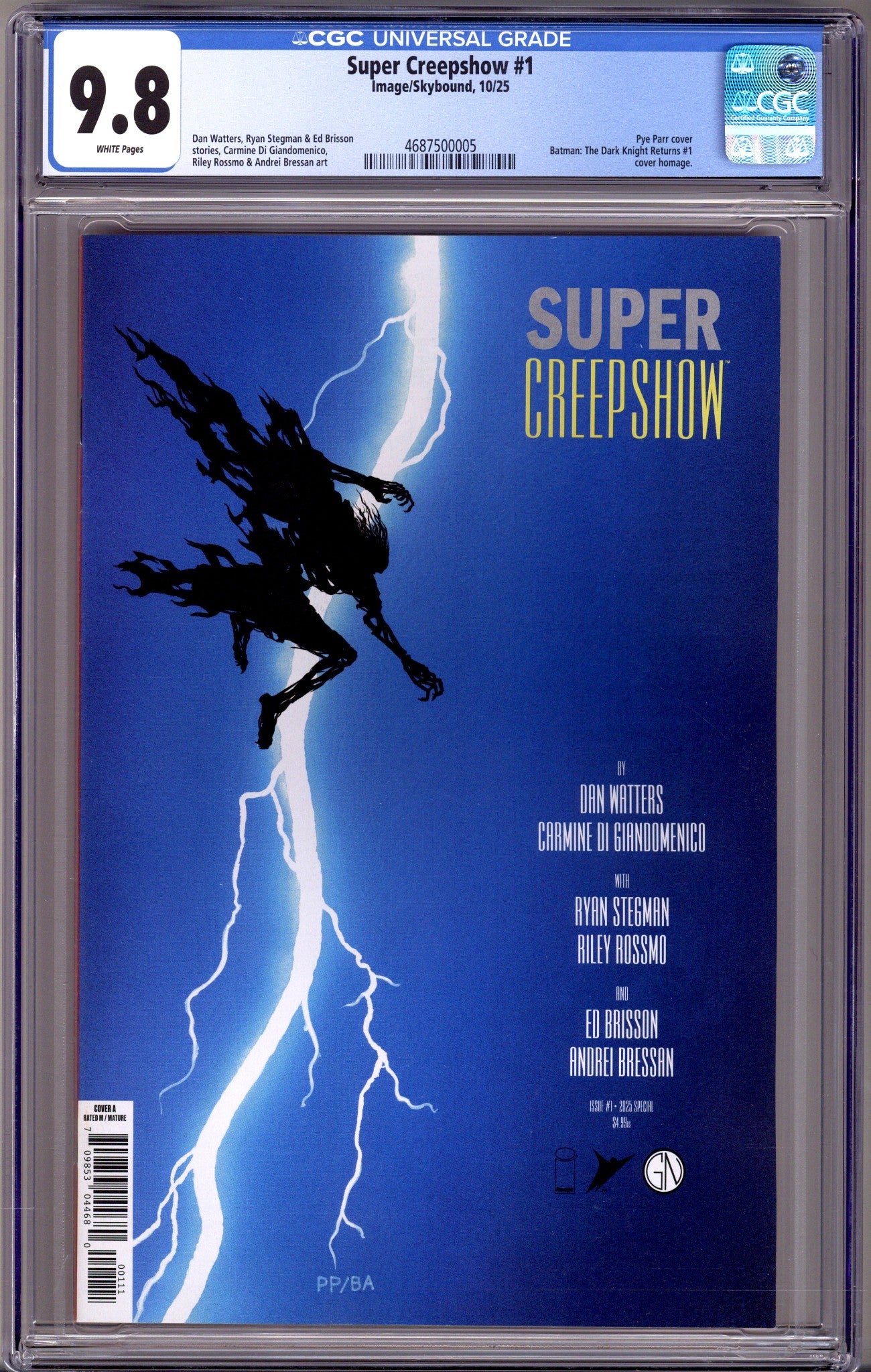 Super Creepshow 1 CGC 9.8 (NM/M) (2025) 