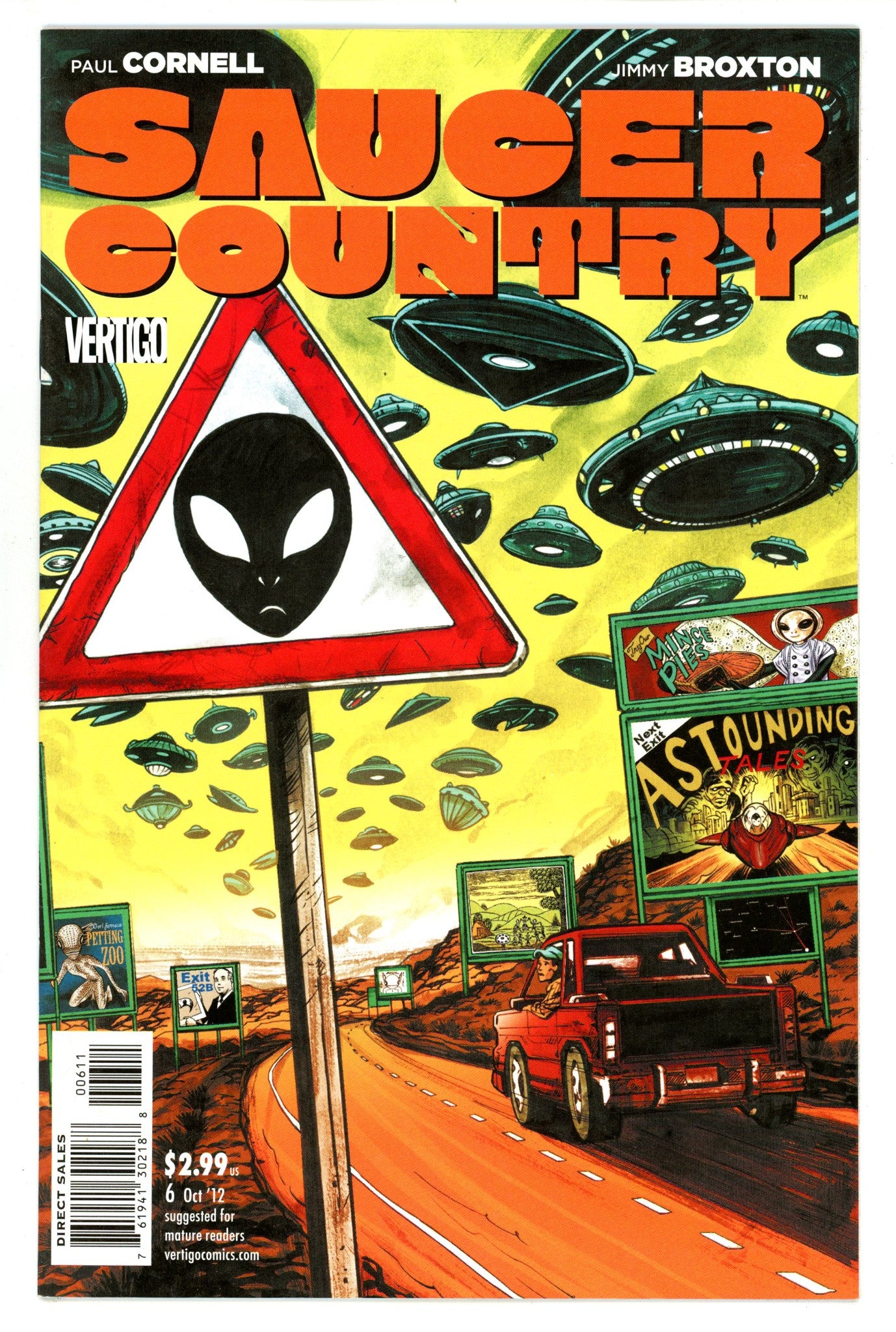 Saucer Country 6 High Grade (2012) 