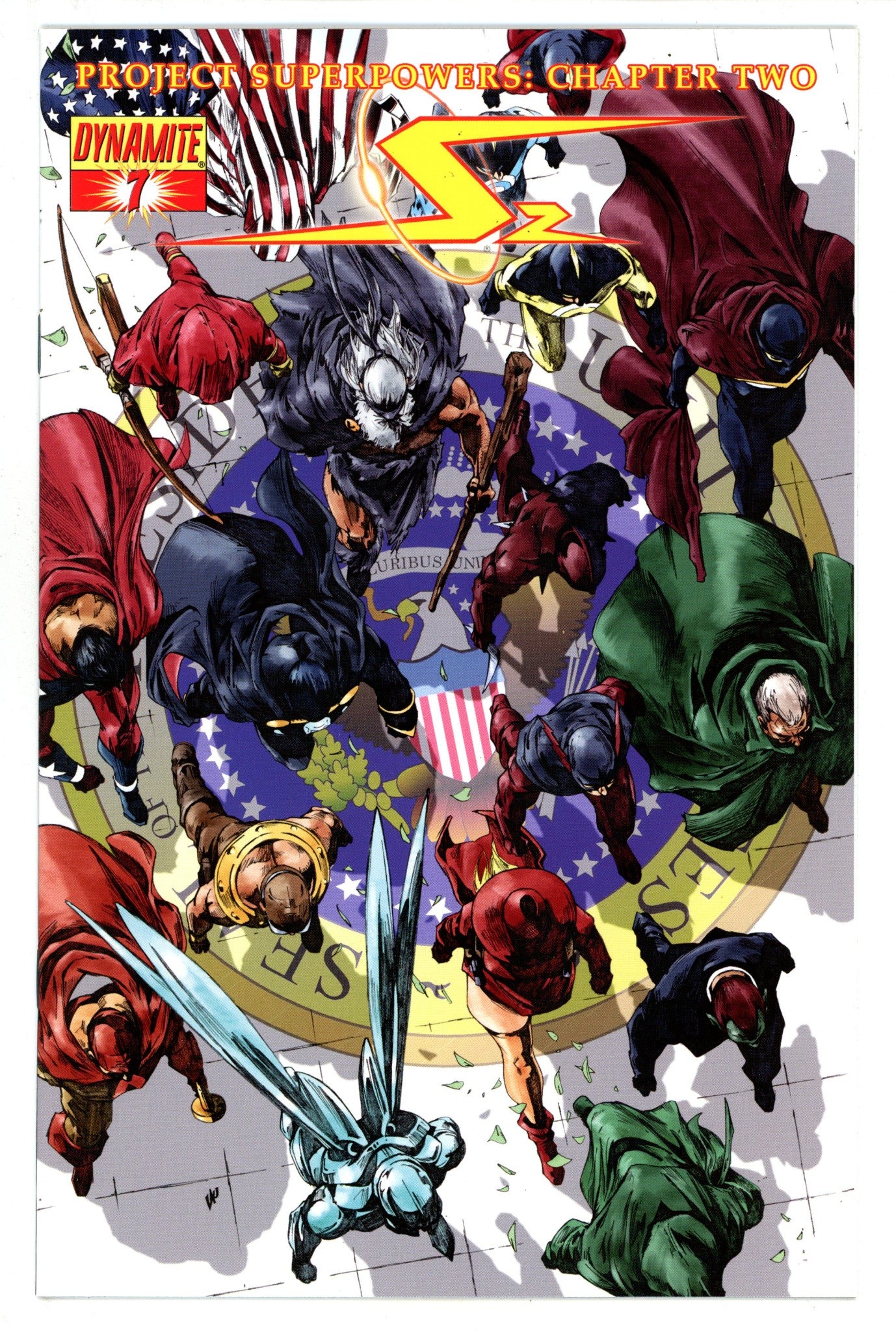 Project Superpowers: Chapter Two 7 High Grade (2010) Lau Variant 