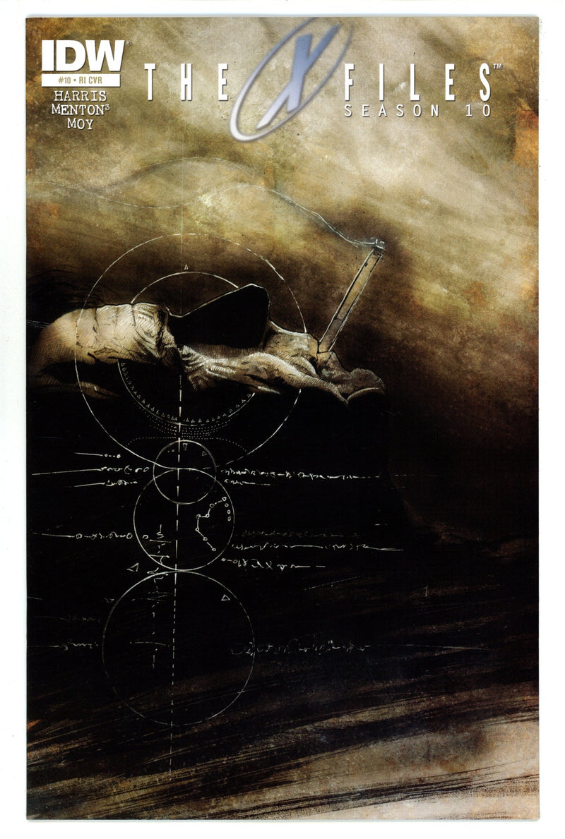 The X-Files: Season 10 10 VF/NM (9.0) (2014) Menton3 Incentive Variant 