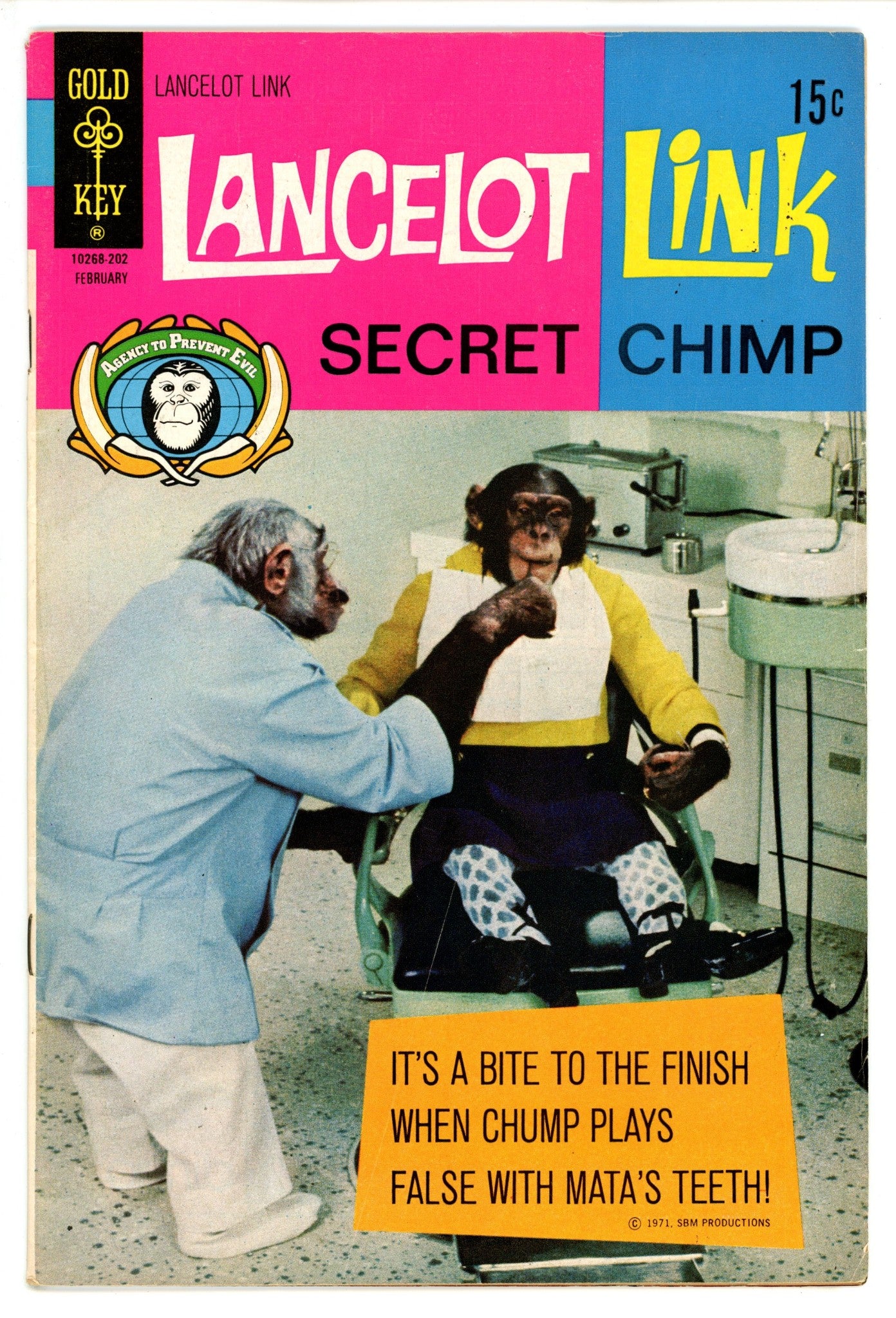 Lancelot Link, Secret Chimp 4 VG+ (1972)