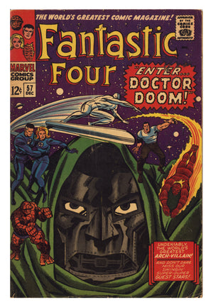 Fantastic Four Vol 1 57 VG+ (4.5) (1966)