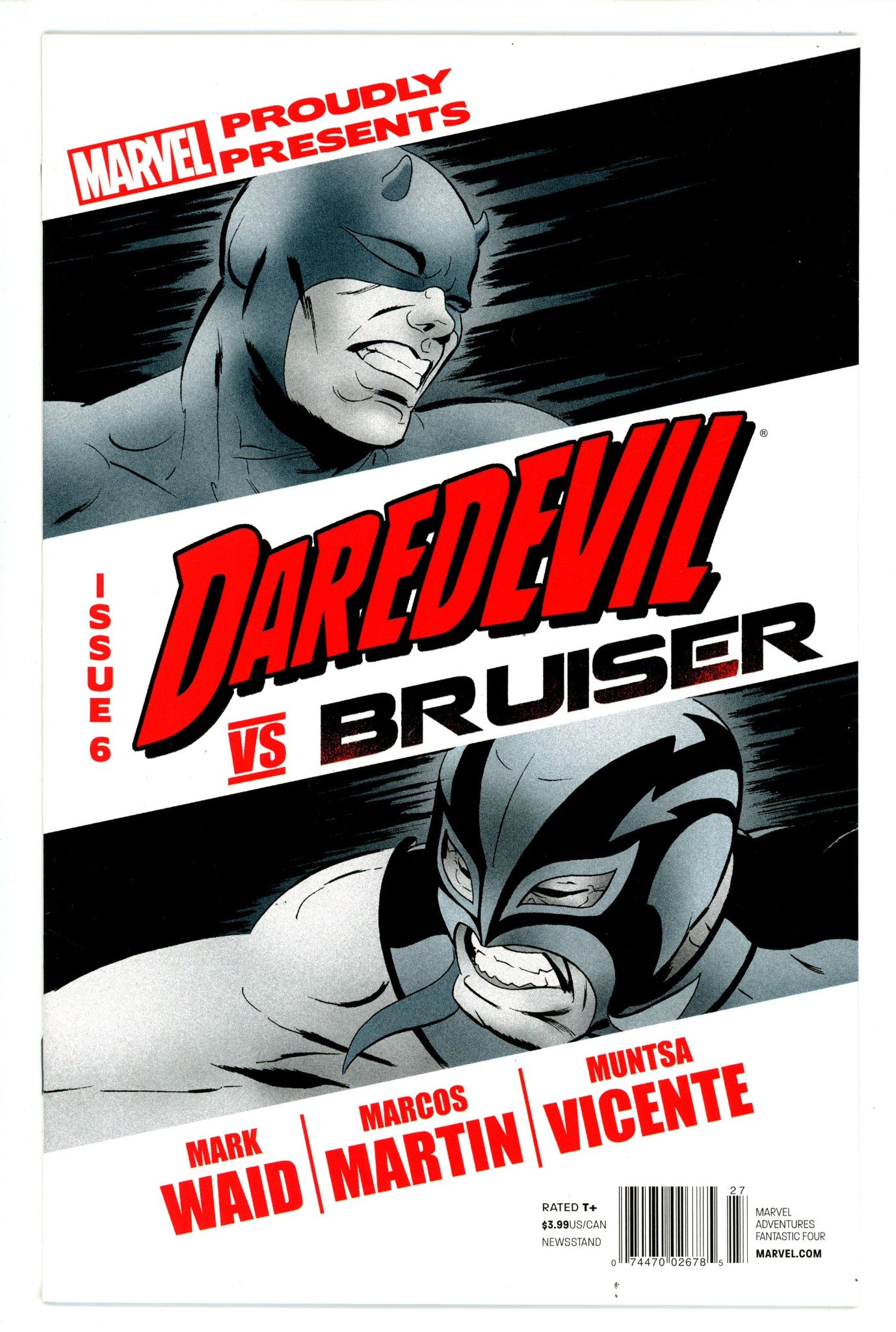 Daredevil Vol 3 6 VF (8.0) (2012) Newsstand 
