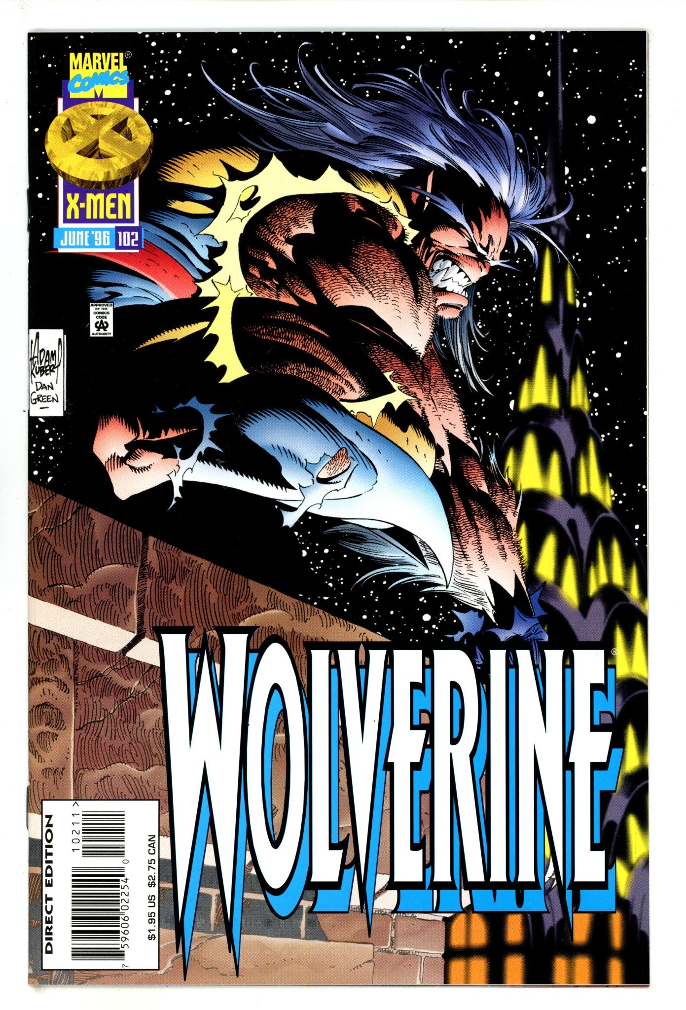 Wolverine Vol 2 102 NM- (9.2) (1996) 