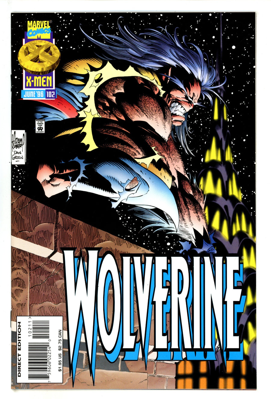 Wolverine Vol 2 102 NM- (9.2) (1996) 