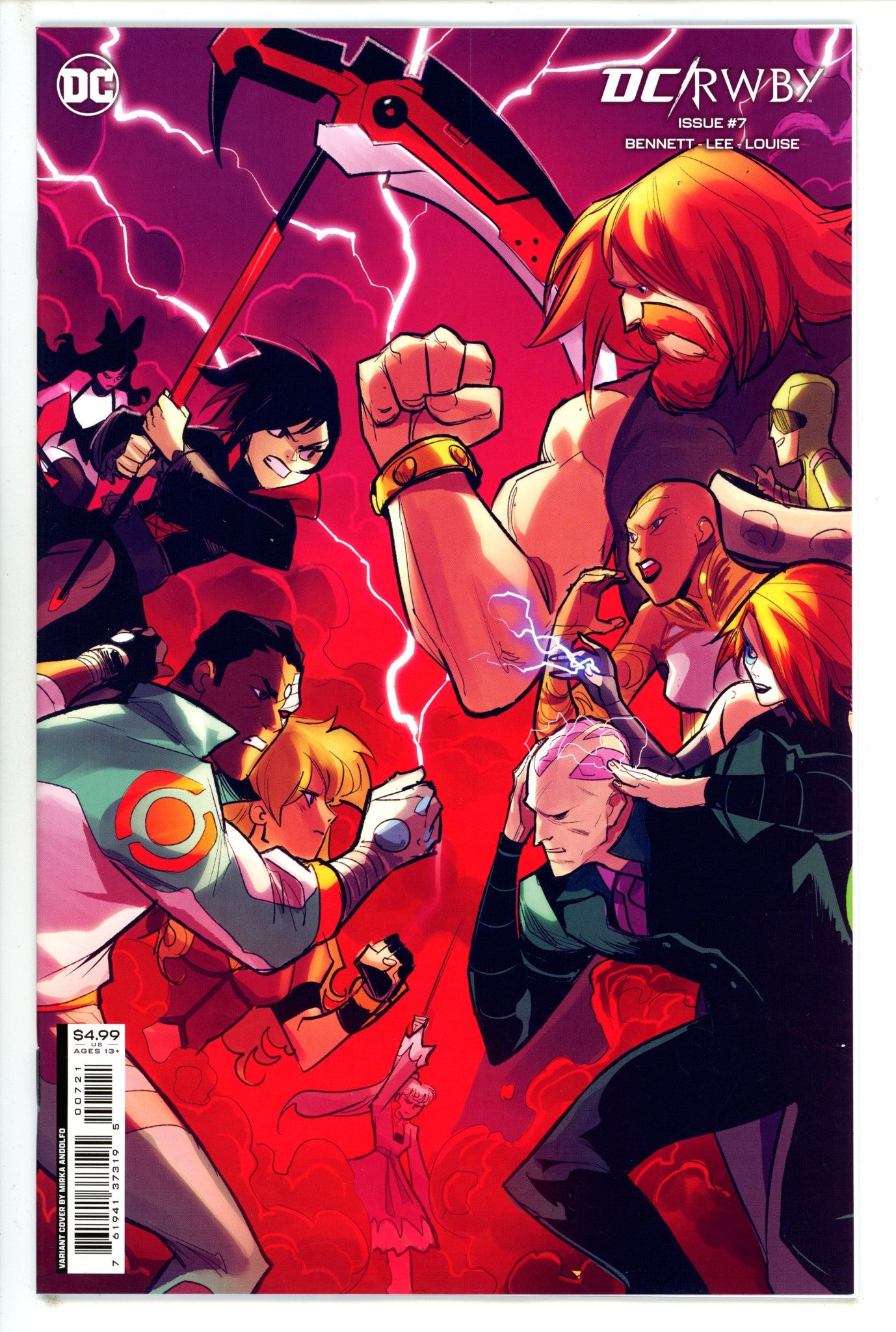 DC Rwby 7 Andolfo Variant (2023)