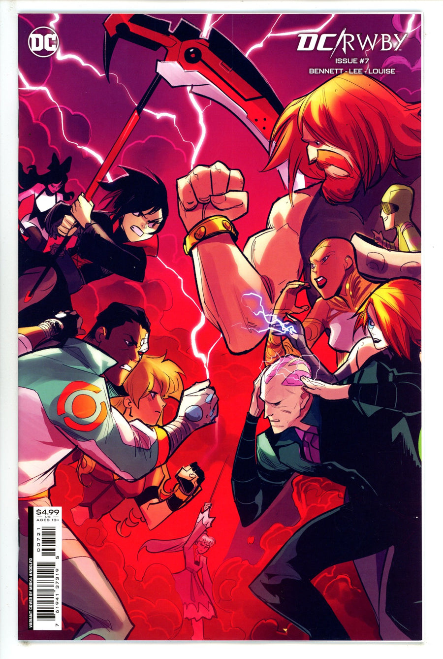 DC Rwby 7 Andolfo Variant (2023)