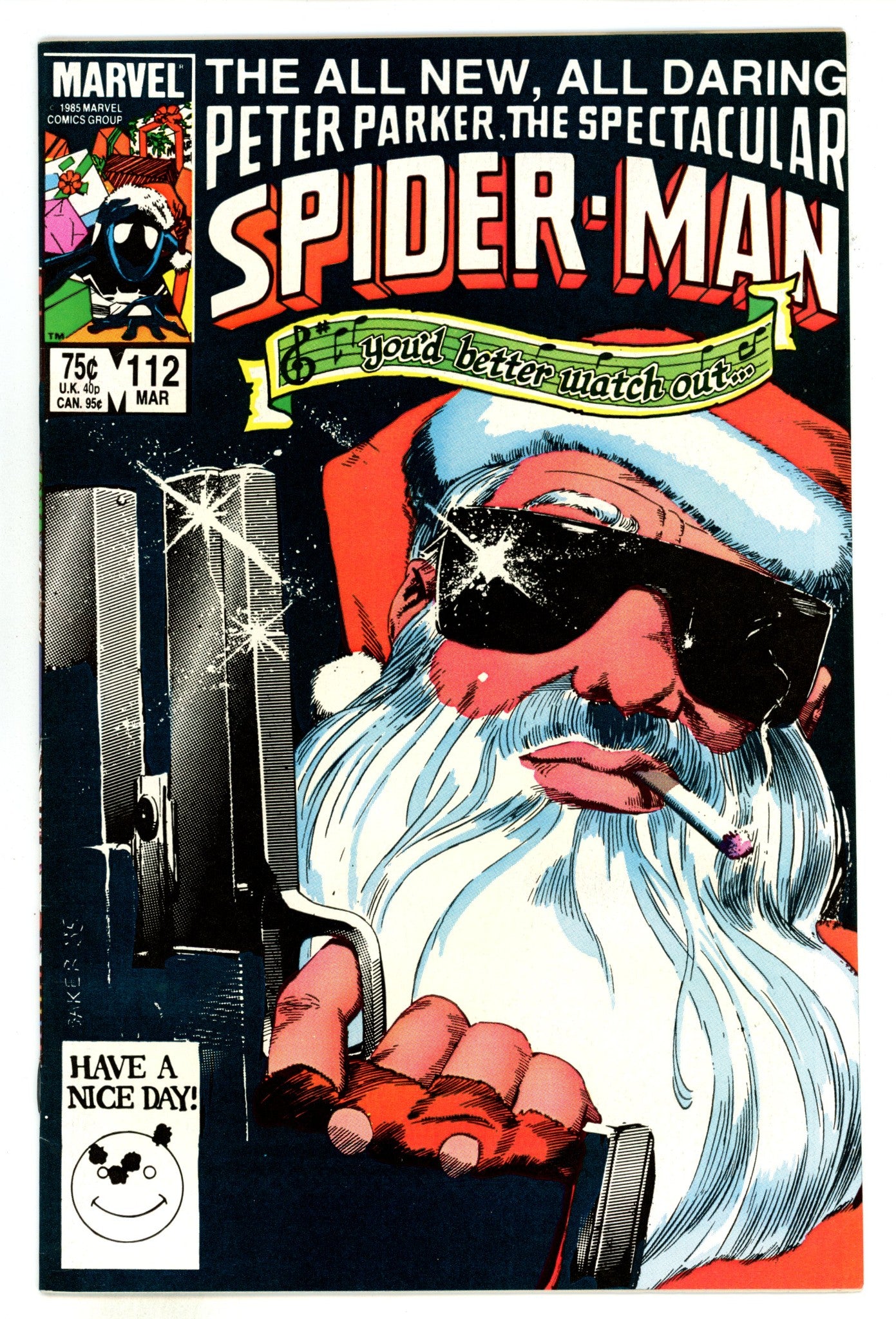 The Spectacular Spider-Man Vol 1 112 VF- (7.5) (1986) 