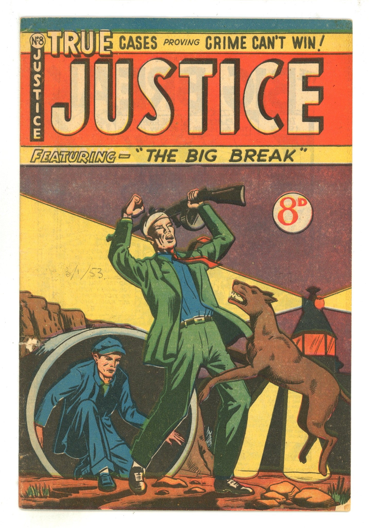 Justice 8 VG (4.0) (1954) 