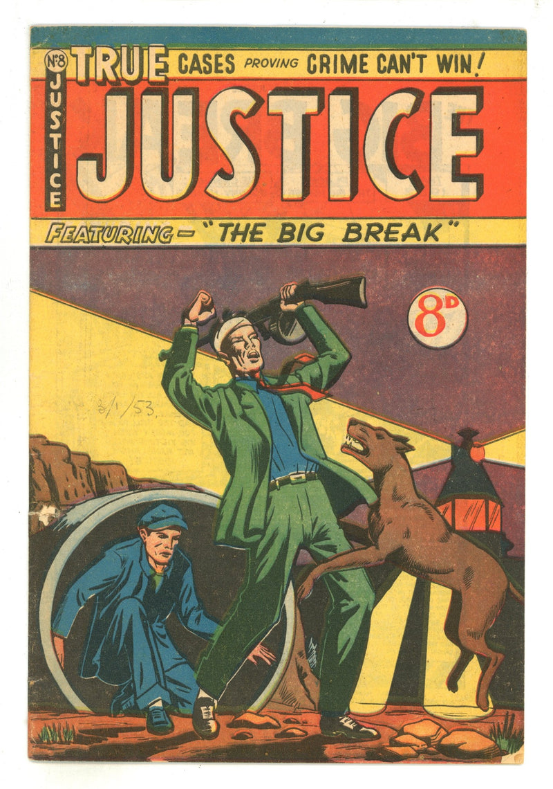 Justice 8 VG (4.0) (1954) 