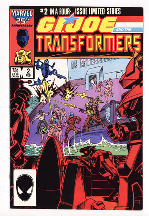 G.I. Joe and the Transformers 2 High Grade (1987)