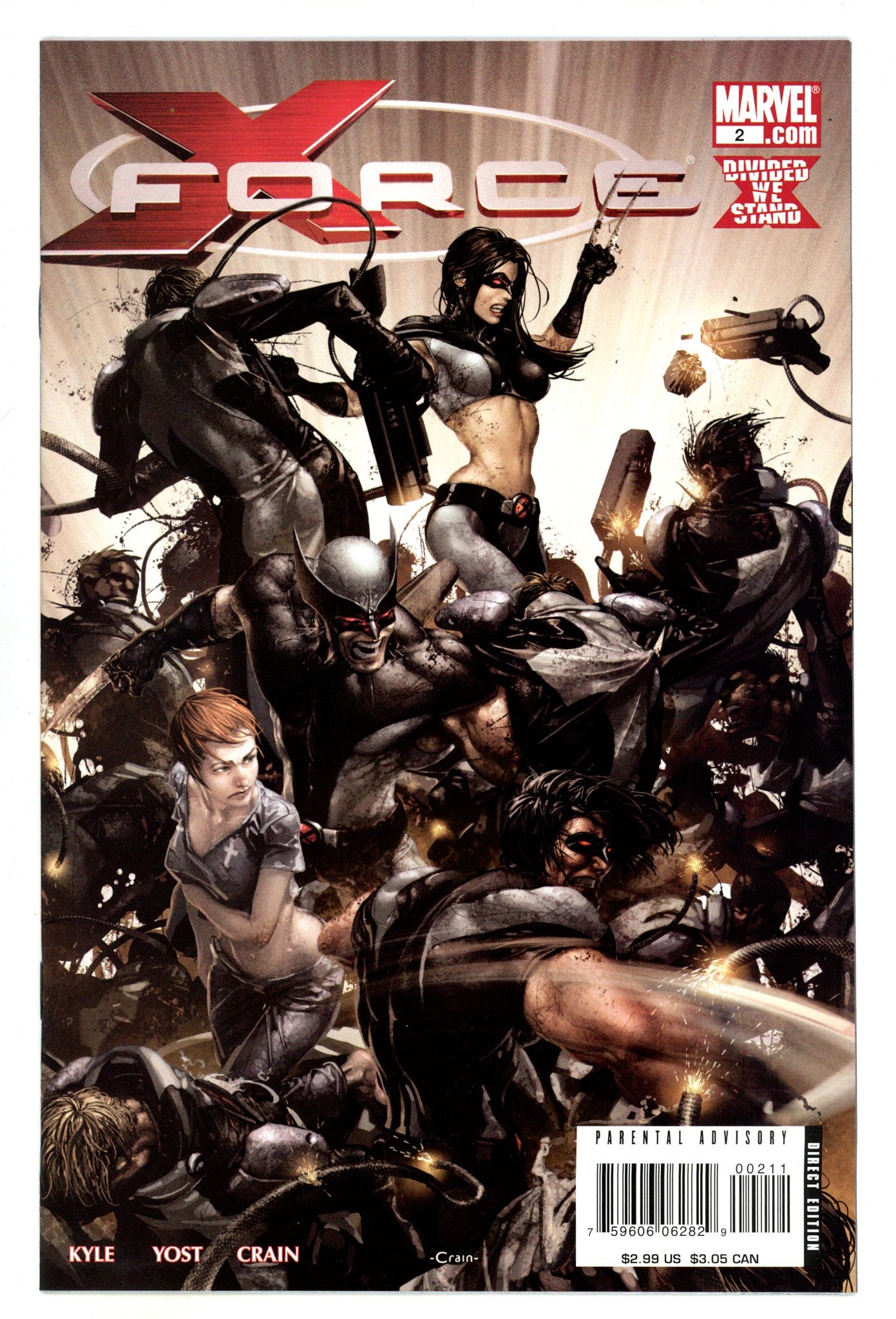 X-Force Vol 3 2 High Grade (2008) 