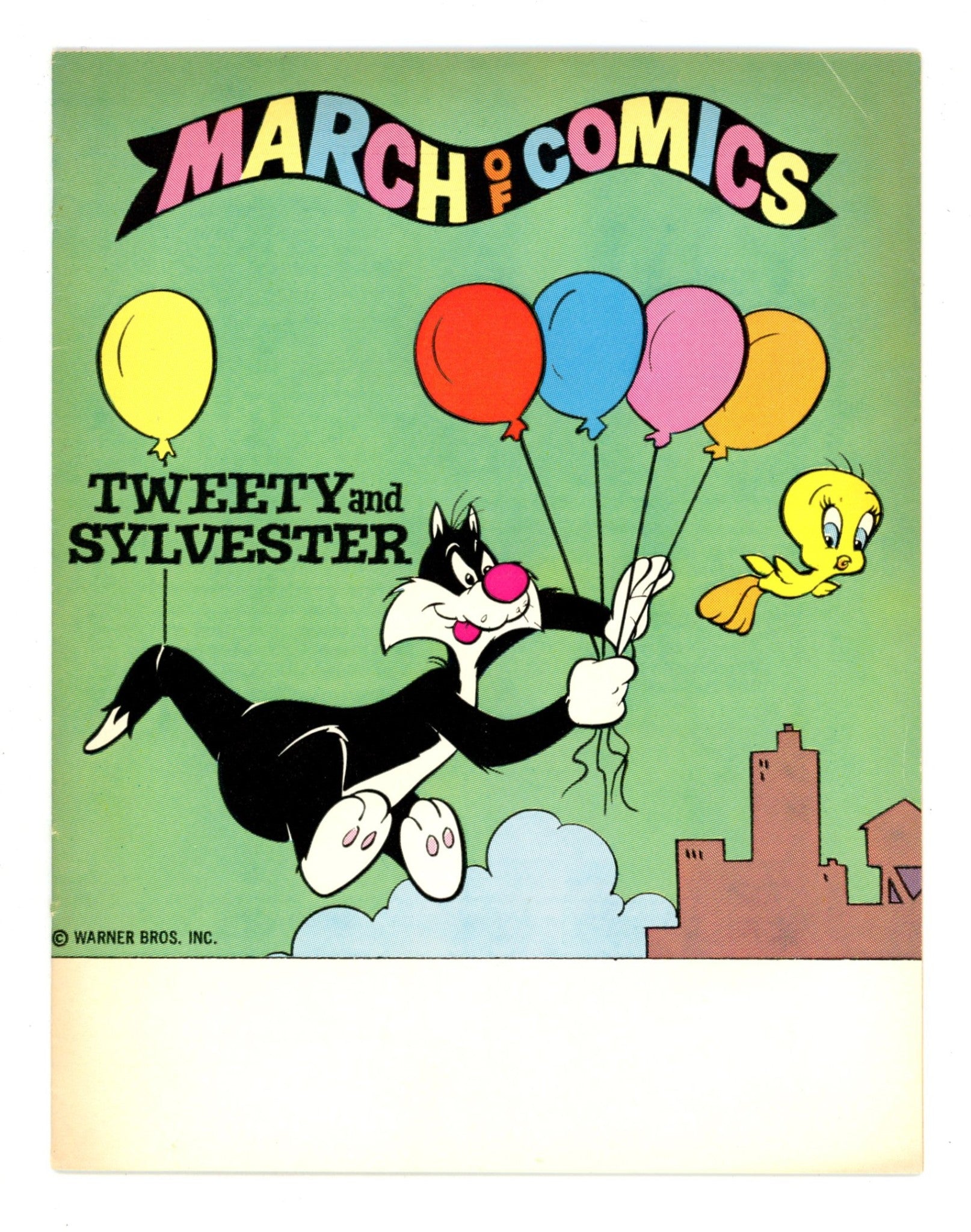 Boys' and Girls' March of Comics 457 FN+ (6.5) Tweety and Sylvester (1979) 
