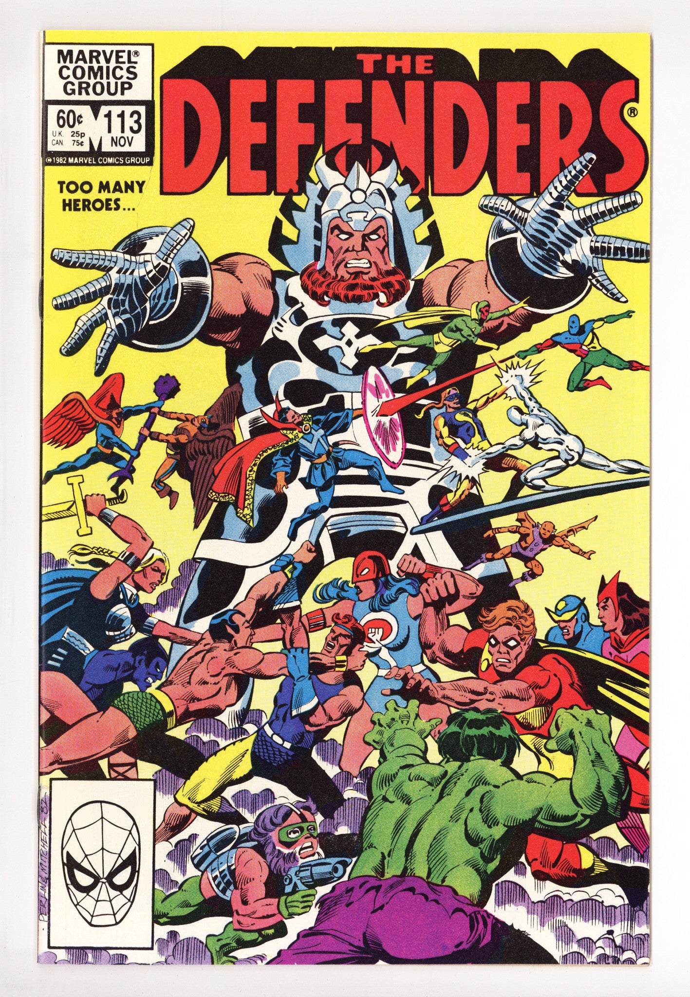 The Defenders Vol 1 113 High Grade (1982) 