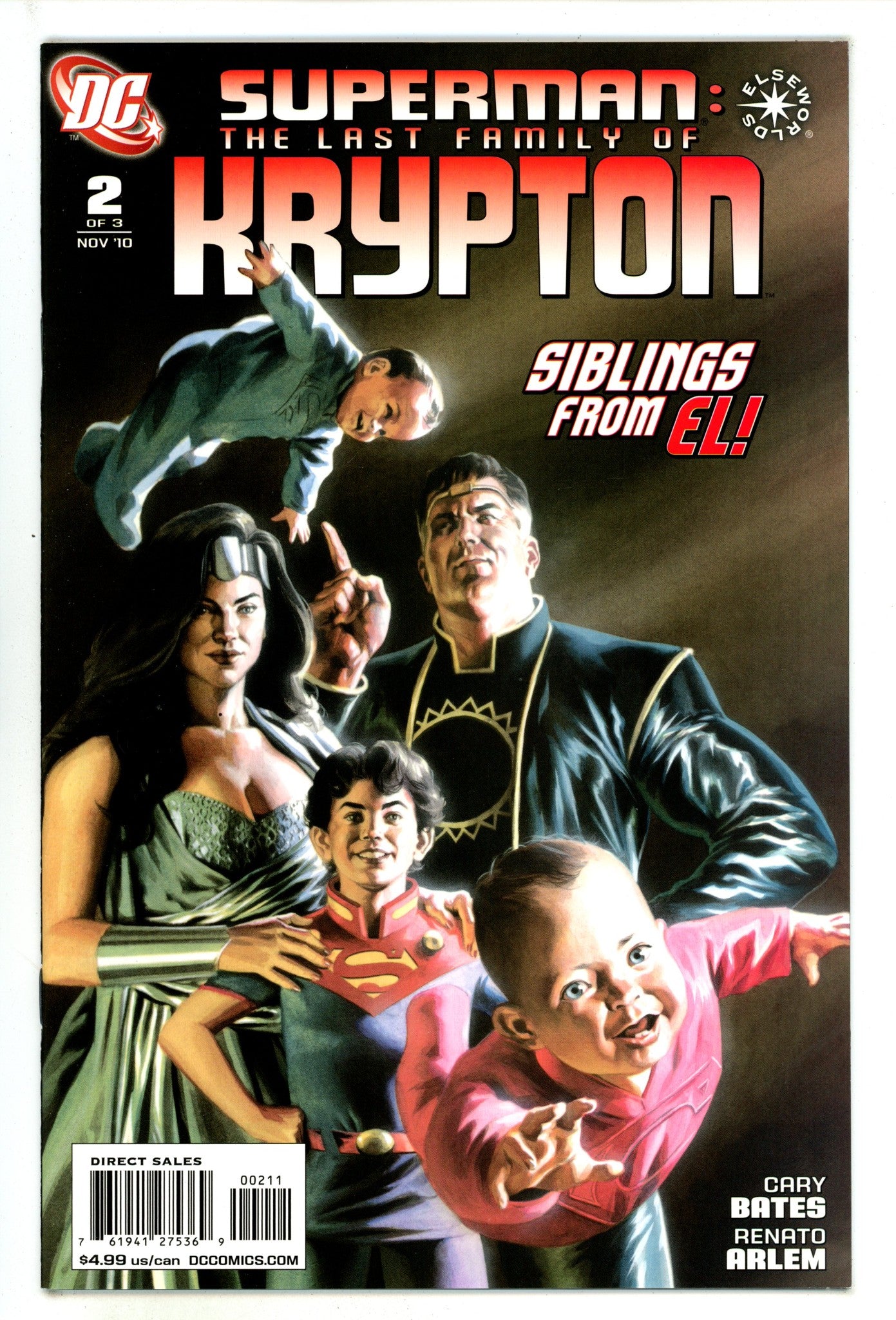 Superman: The Last Family of Krypton 2 High Grade (2010) 