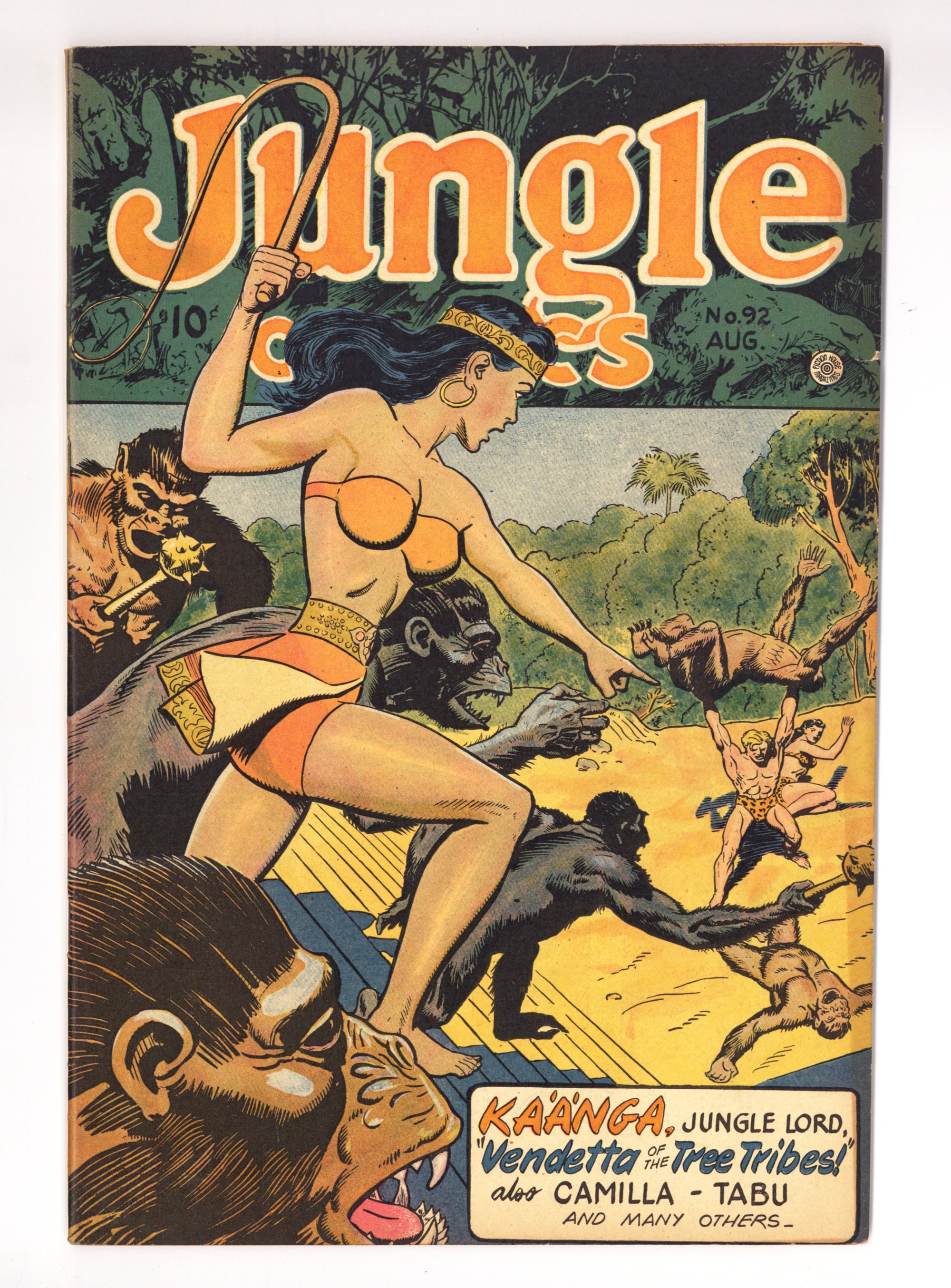 Jungle Comics 92 FN+ (6.5) (1947) 