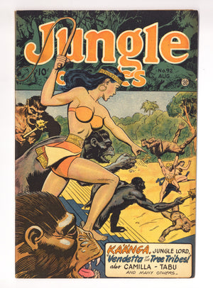 Jungle Comics 92 FN+ (6.5) (1947)
