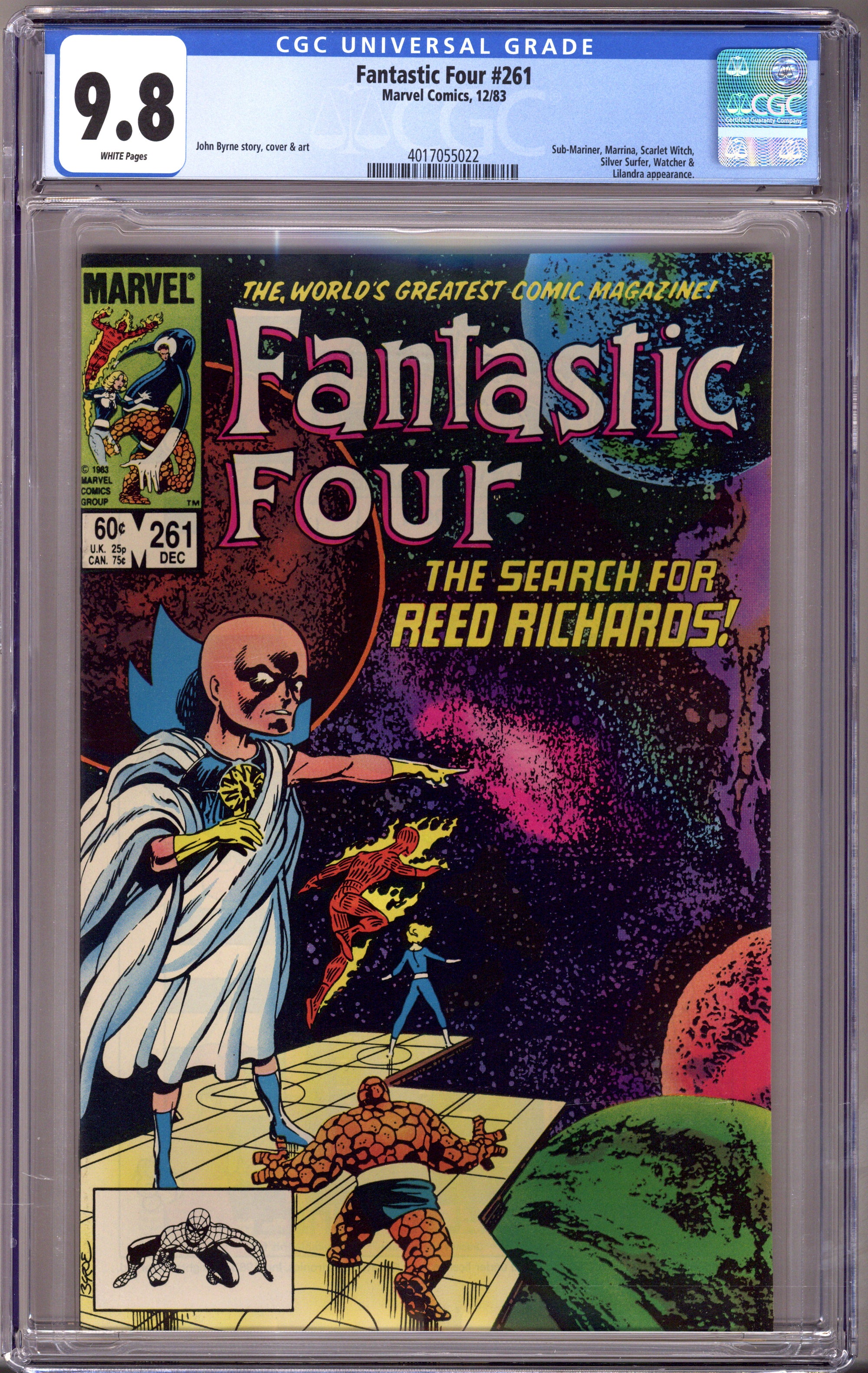 Fantastic Four Vol 1 261 CGC 9.8 (NM/M) (1983) 