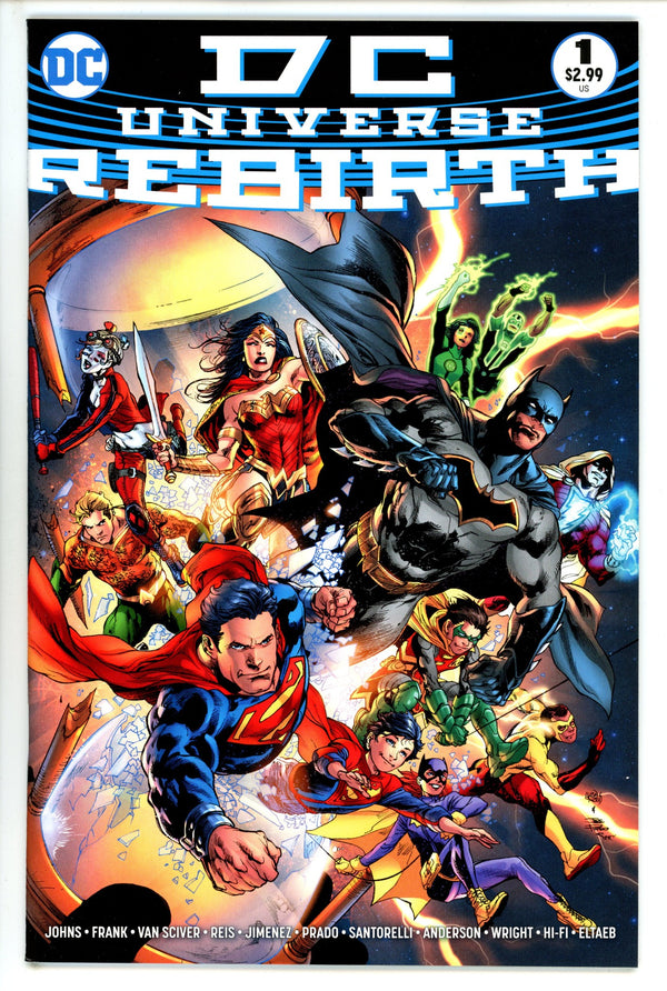 DC Universe: Rebirth 1 Reis Midnight Release Variant (2016)