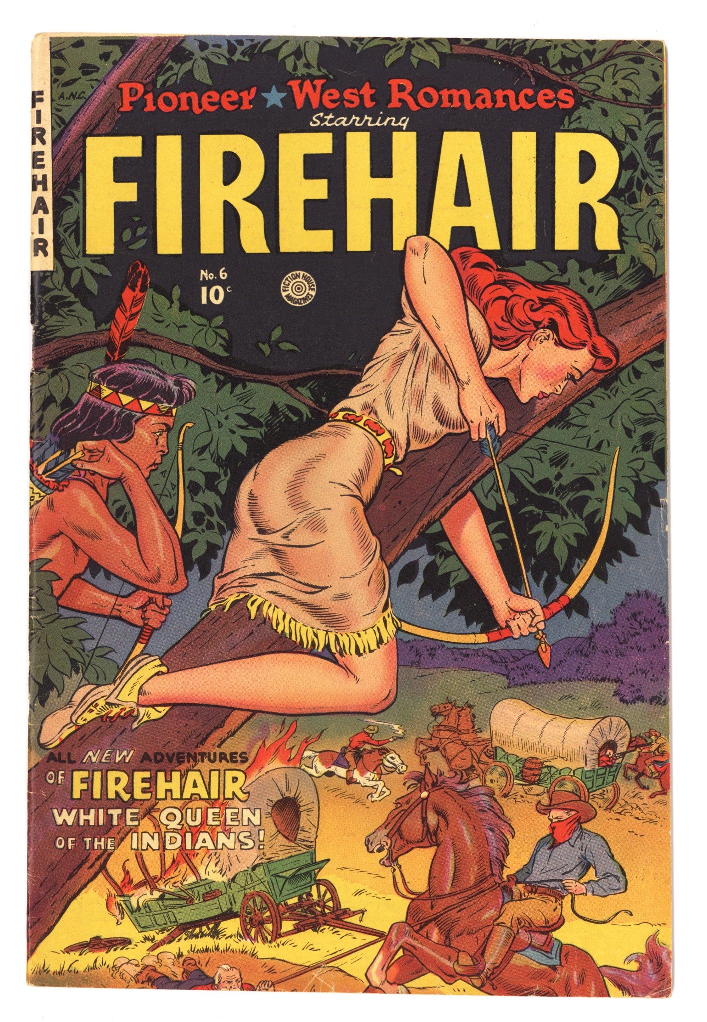 Pioneer West Romances 6 FN+ (6.5) (1950) 