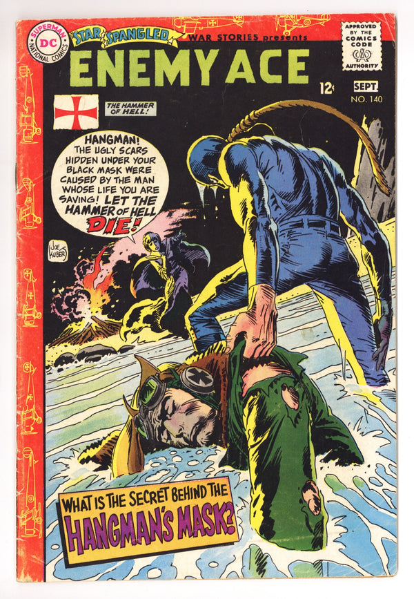 Star Spangled War Stories Vol 1 140 GD/VG (3.0) (1968)