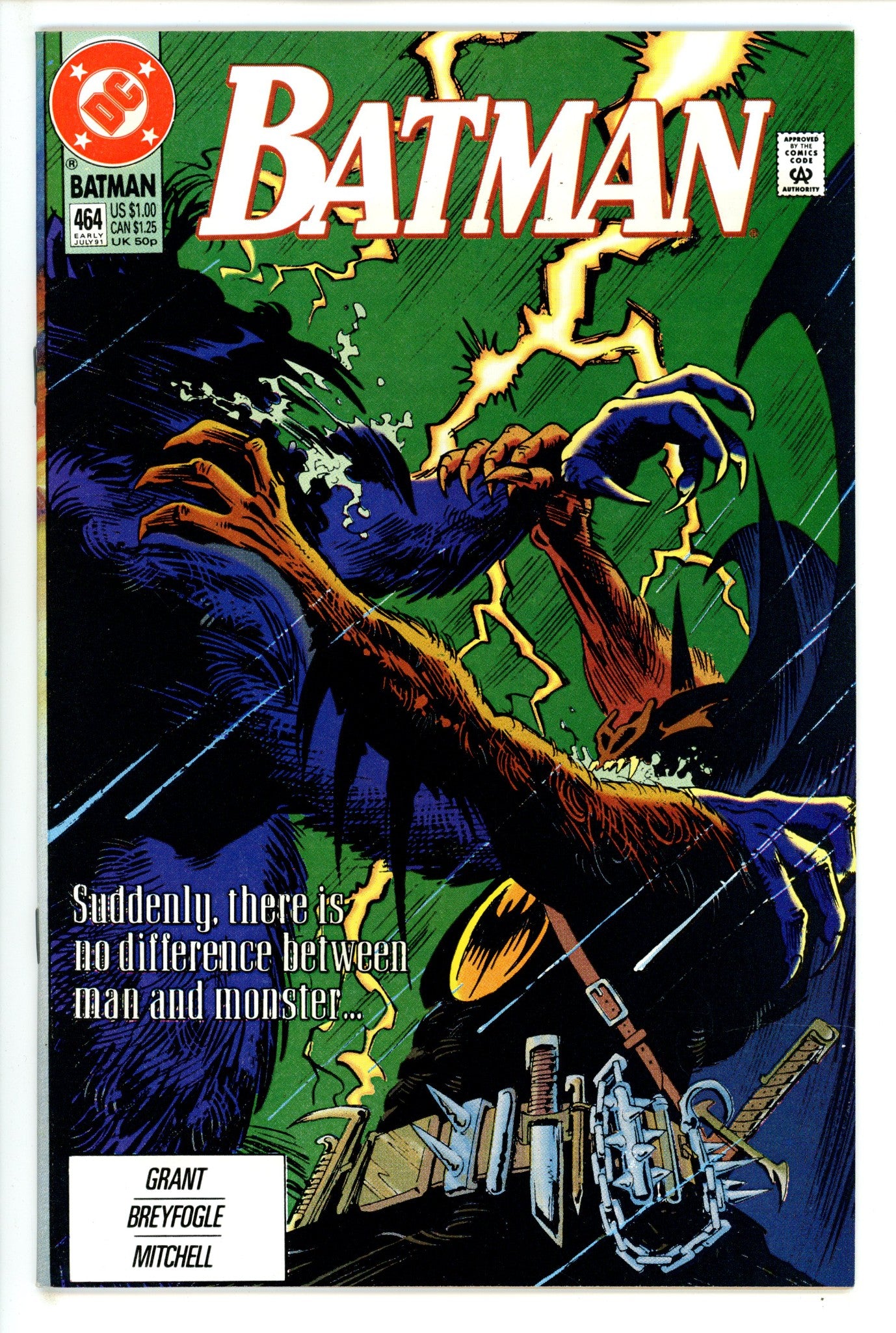 Batman Vol 1 464 (1991)