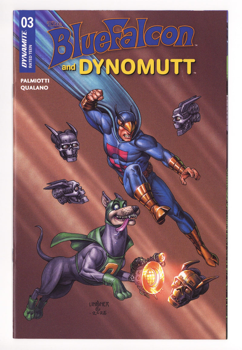 Blue Falcon & Dynomutt 3 Linsner Variant (2025)
